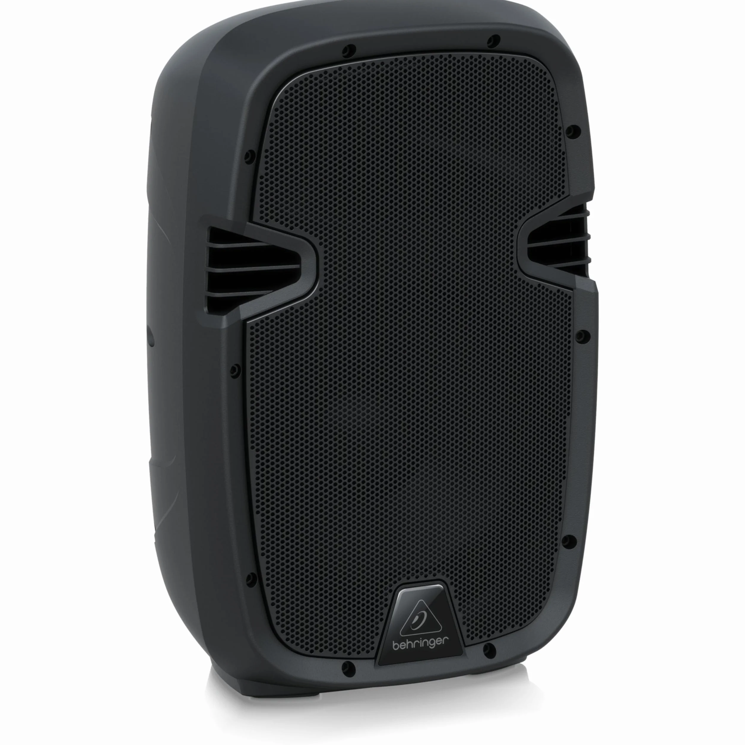 Behringer PK110A 10-Inch 2-Way Powered PA Speaker, 320W, Bluetooth Audio Streaming, USB/SD/MMC Media Player with Display, 2-Channel Mixer