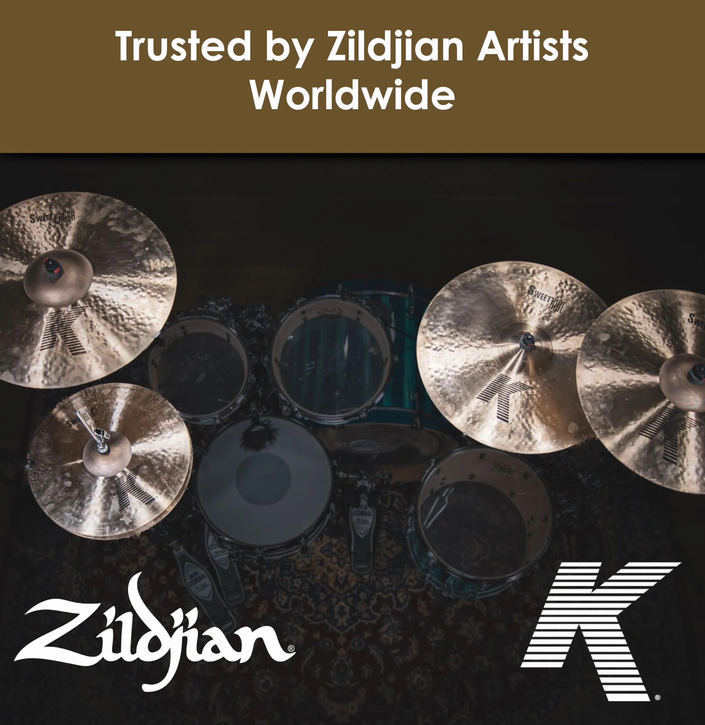 ZILDJIAN K0953 K Custom Platillo 19" K Custom hybrid trash smash
