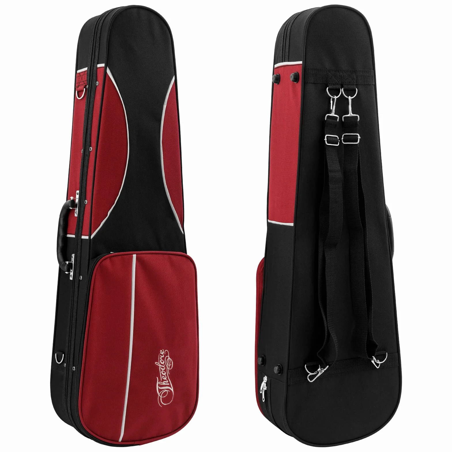 Theodore VLN16-1-4 Configuración de violín para estudiantes - Principiantes 1/4 Tapa de pícea maciza