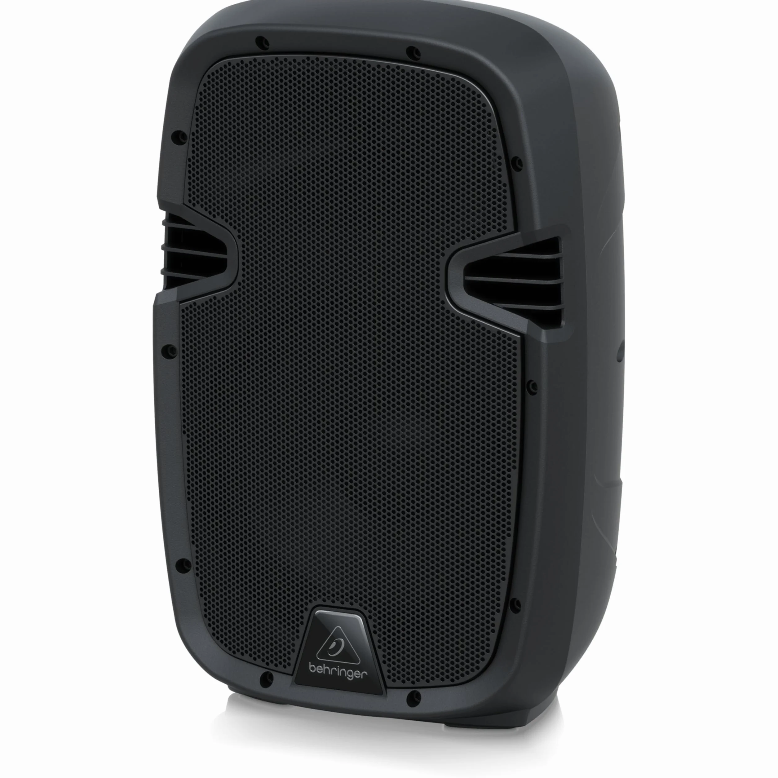 Behringer PK110A 10-Inch 2-Way Powered PA Speaker, 320W, Bluetooth Audio Streaming, USB/SD/MMC Media Player with Display, 2-Channel Mixer